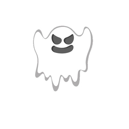 Großer Halloween Wandsticker Vinyl mit tanzenden Skeletten und ablösbarem Selbstklebefilm