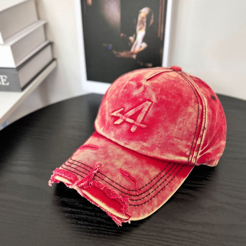 Damen Vintage Look Baseball Cap Brehn