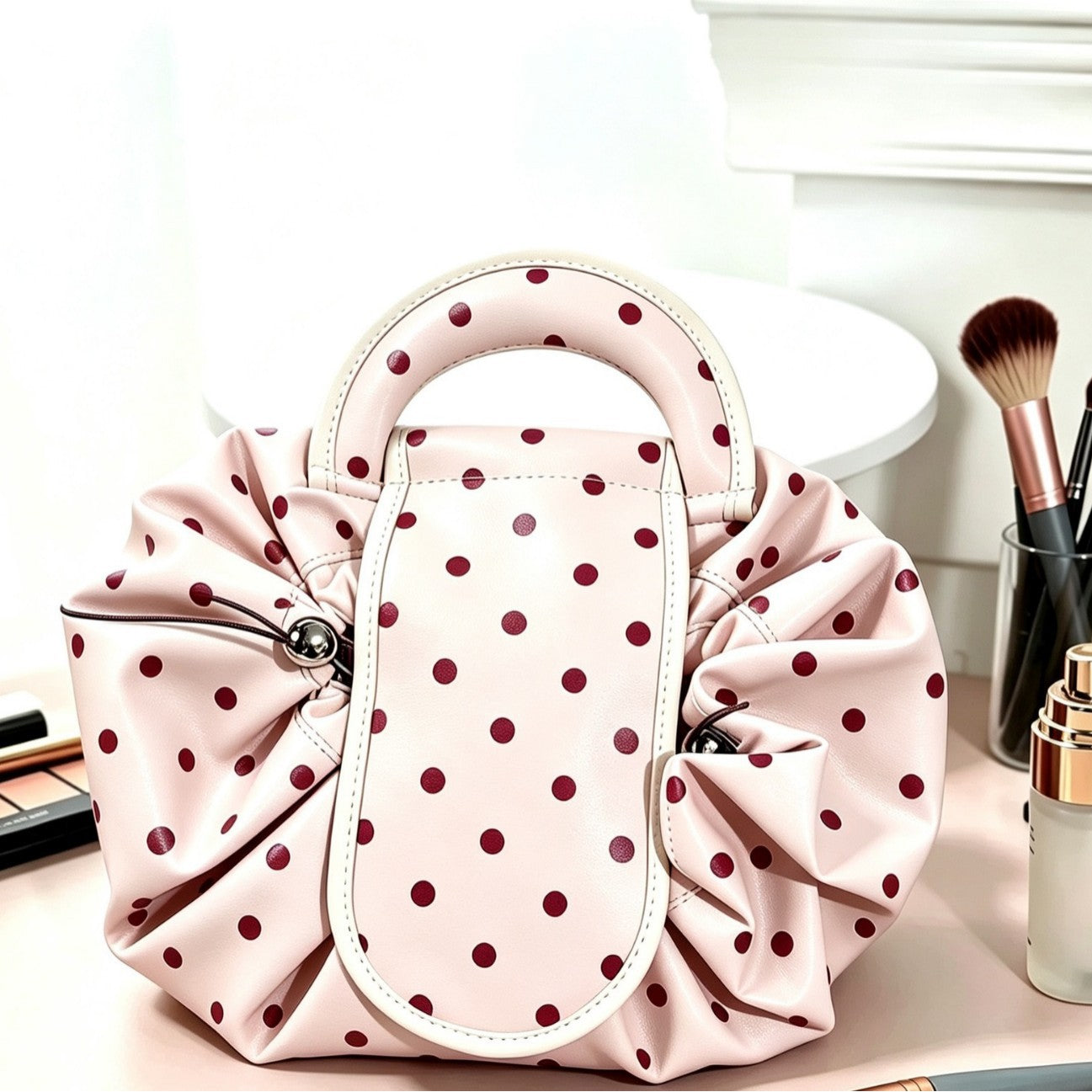 Modische gepunktete Handtasche Brehn