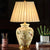 Vintage Floral Design Tischlampe