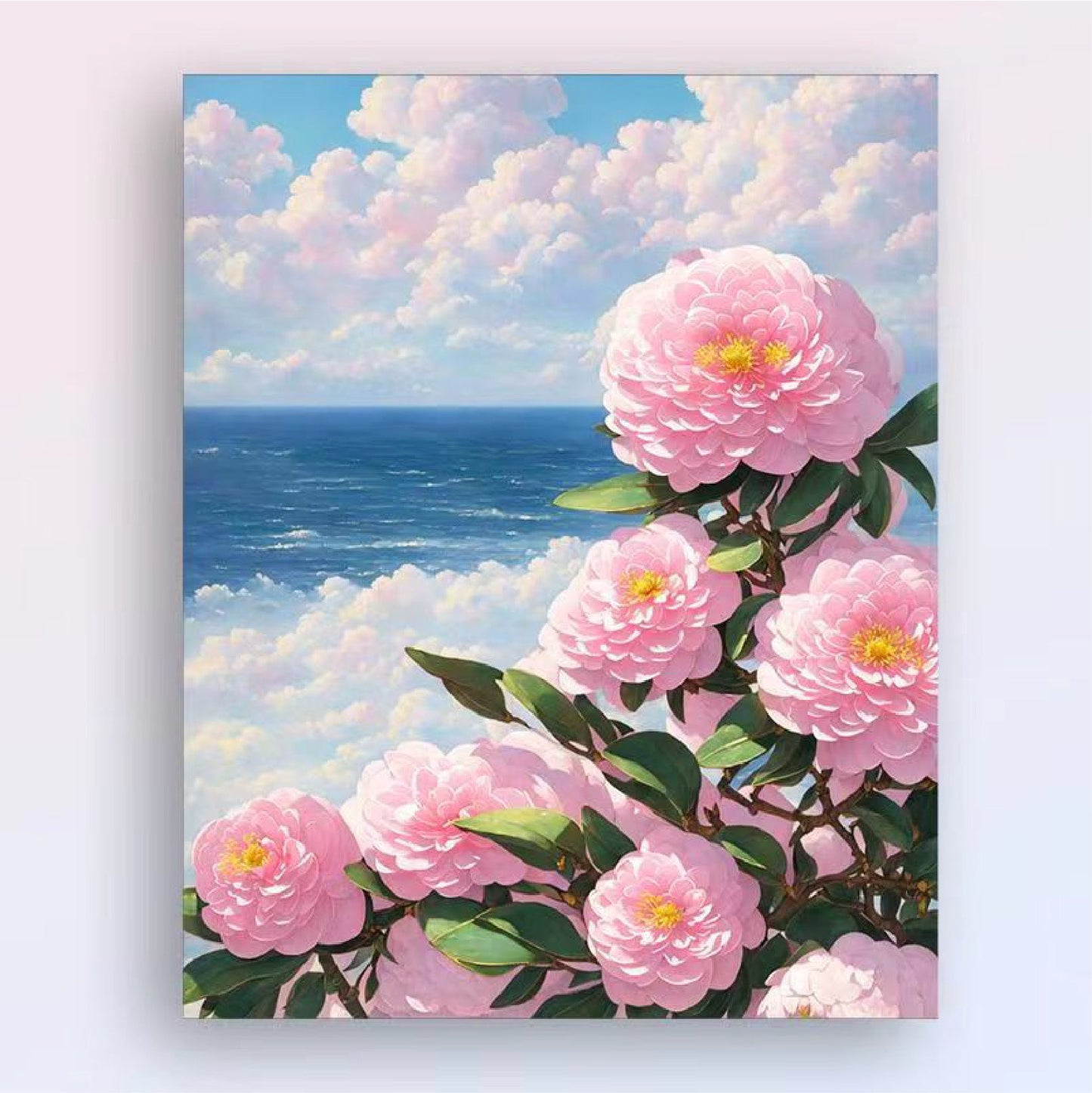 Floral Landscape Leinwand Wandkunst Brehn