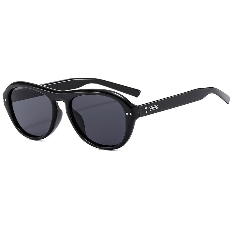 Damen modische Brille mit modischem gestreckt Rahmen und hochwertigem Kunststoff Brehn