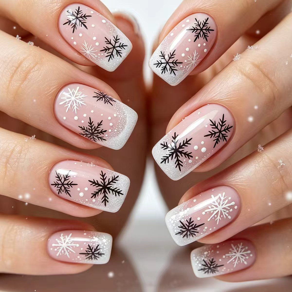 Winter-Themen Nagelkunstset Brehn