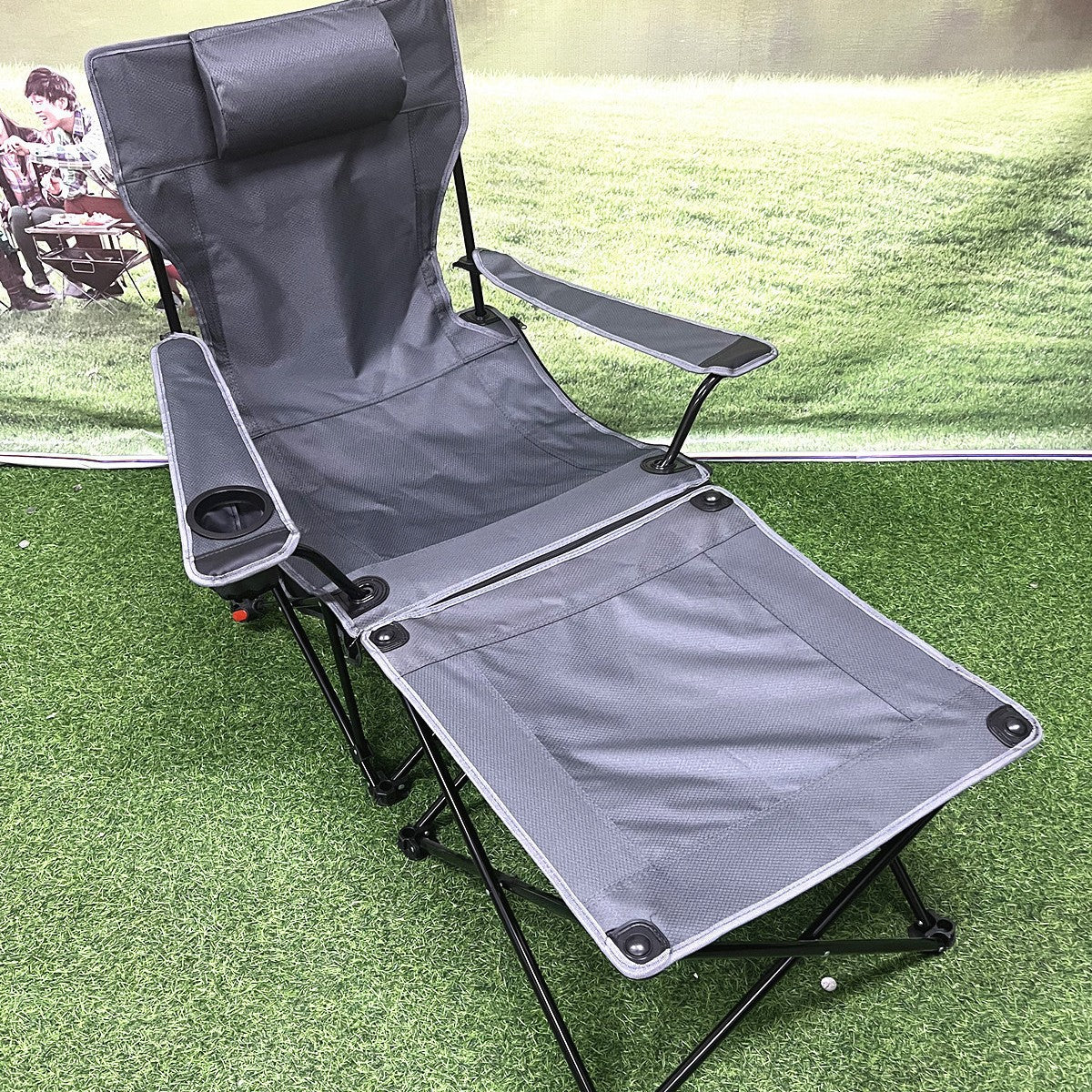 Liegestuhl für Camping