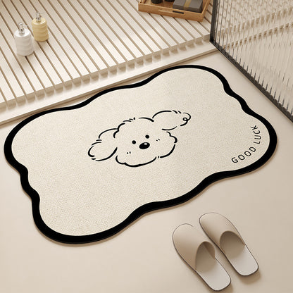 Verspielte tierische Absorptionsmatte Brehn