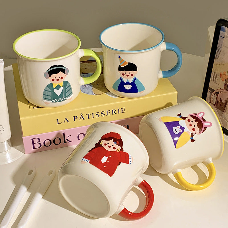 Keramiktasse mit Niedlichem Kinderdesign Brehn