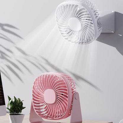 Damen tragbarer Schreibtischventilator mit mehrfach einstellbarem Neigungswinkel Brehn