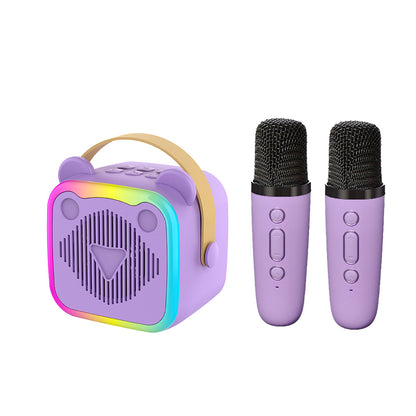 Tragbarer Bluetooth Karaoke Lautsprecher Brehn