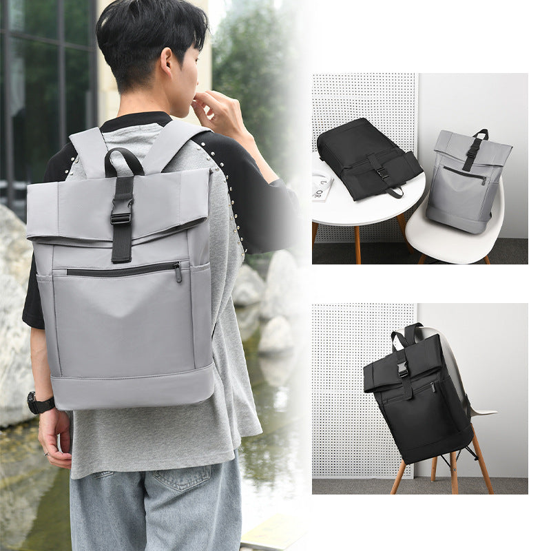 Rucksack mit Praktischem Rolltop und Vielseitigen Fächern Brehn