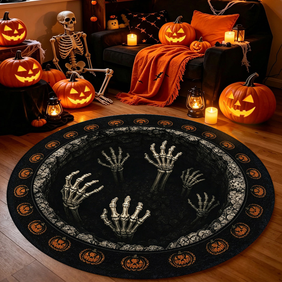 Halloween-Themen Bereichsteppich Brehn