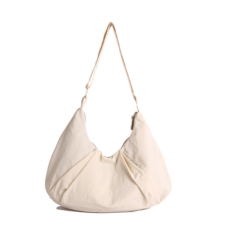 WoStylish Schlabberiger Hobo Bag Brehn