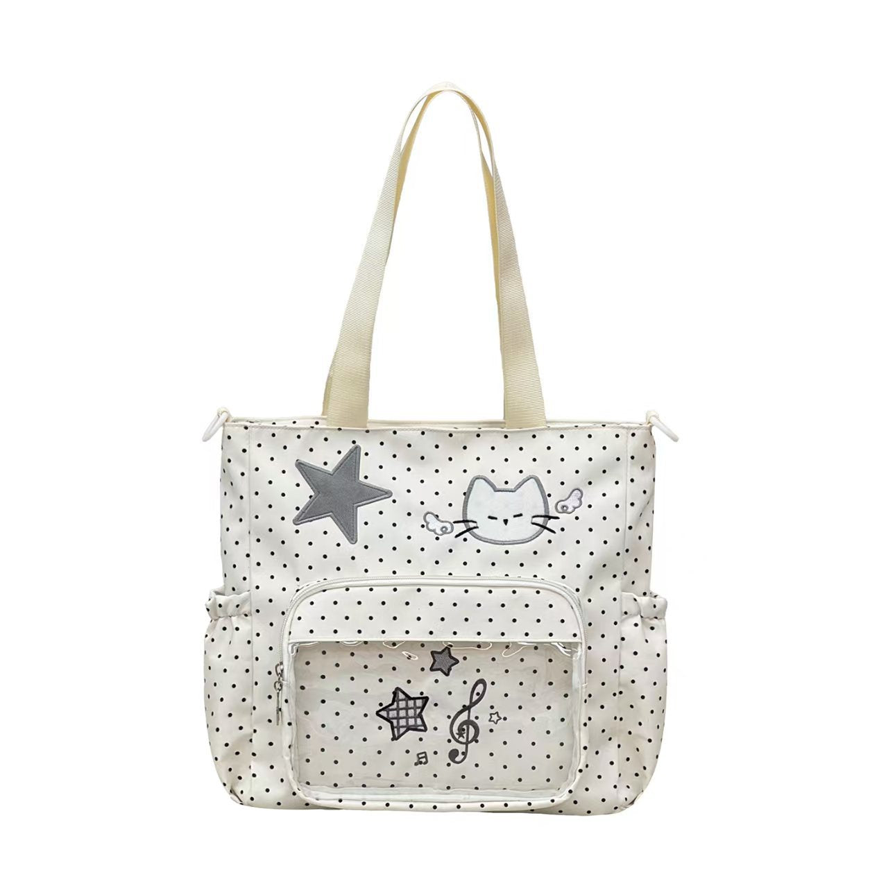 Verspielter Grafikdesign-Rucksack Brehn