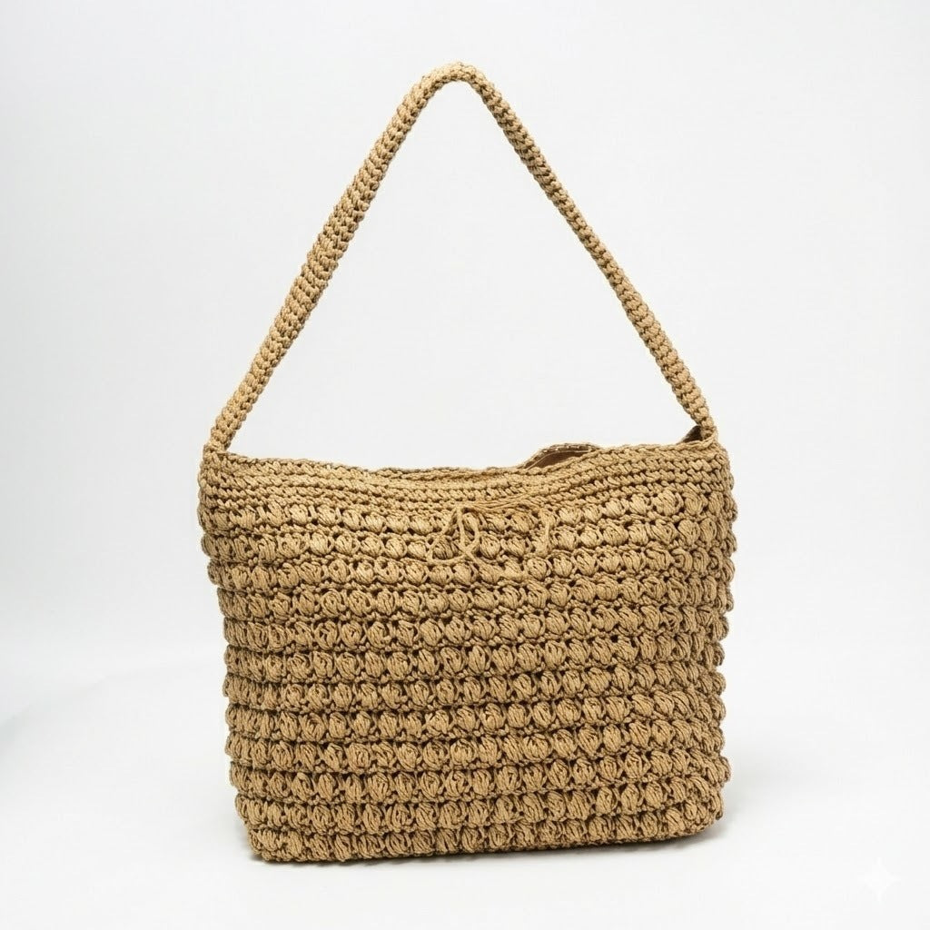 Handgefertigte Makramee Schultertasche Brehn