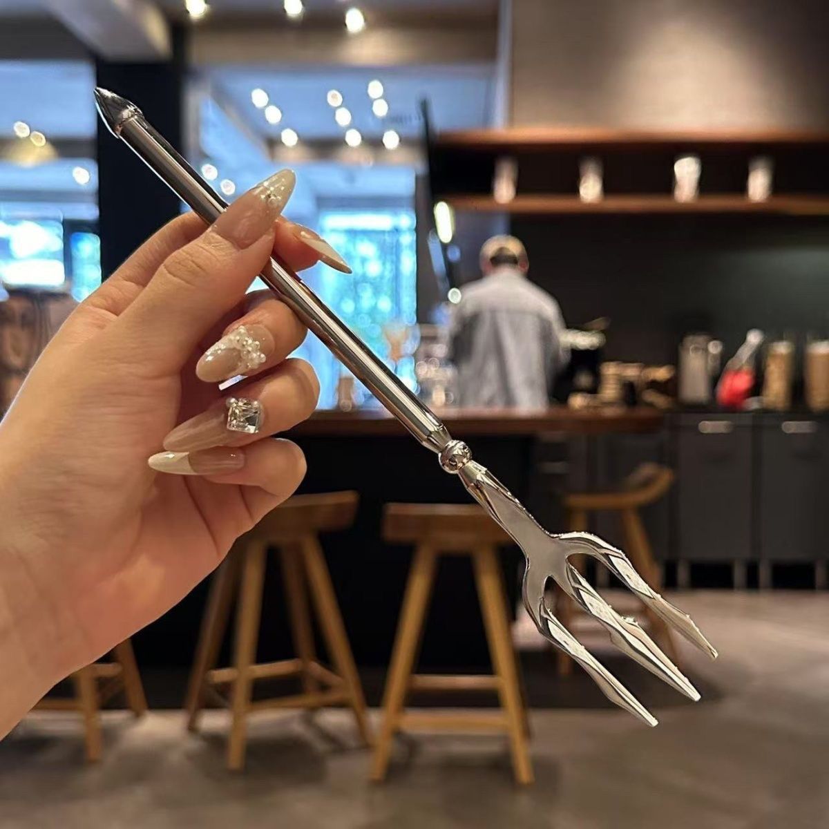 Eleganter Cocktailgabel Brehn