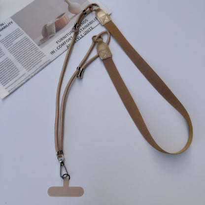 Multifunktionale verstellbare Halskette mit ID-Halter Brehn