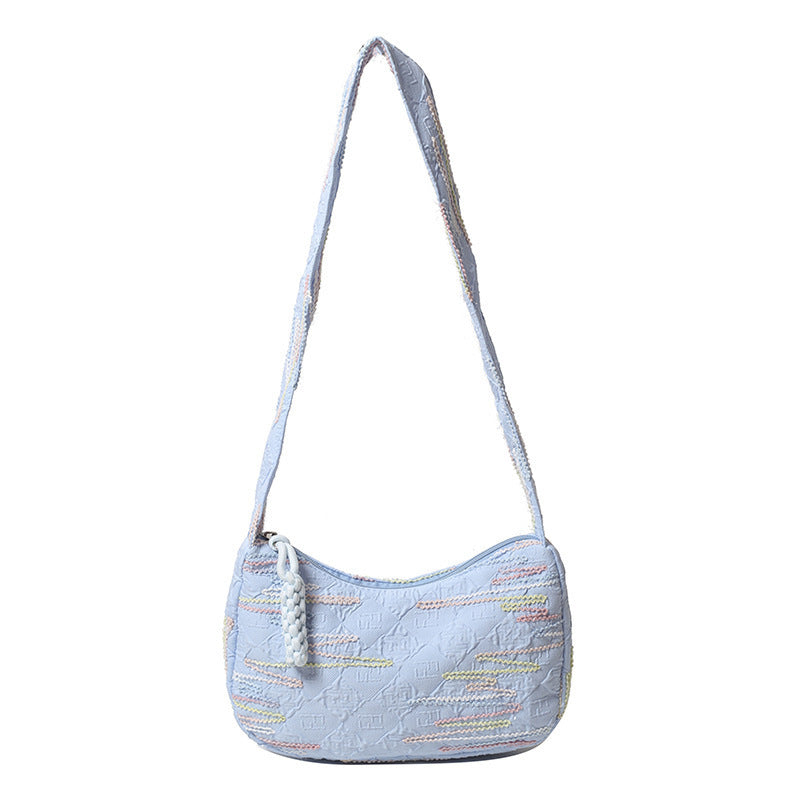 WoTextured Fabric Schultertasche Brehn
