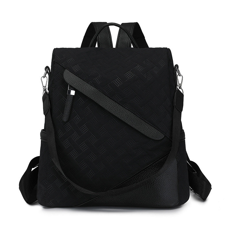 Elegante Strukturierte Leder Rucksack Brehn