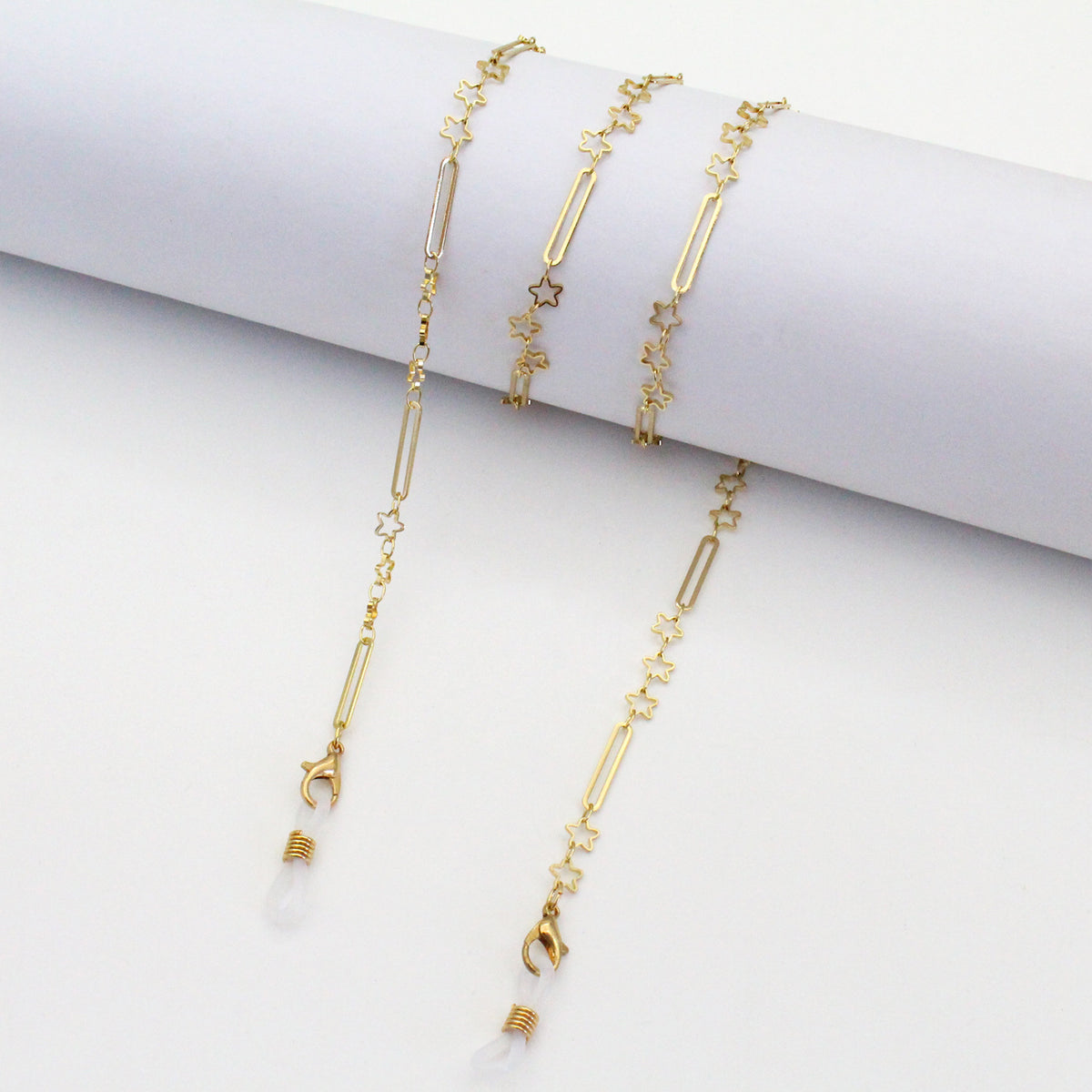 Chunky Bead Schmuck Brille Kette Brehn