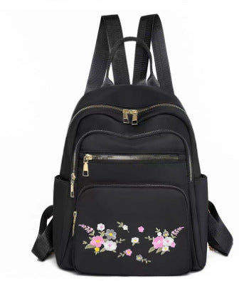 Frauen Floral Bestickter Rucksack Brehn
