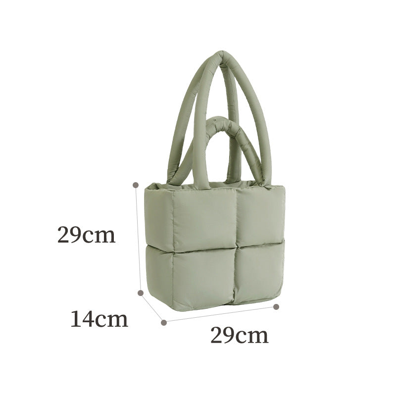 Gepolsterte Puff-Tote-Bag Brehn