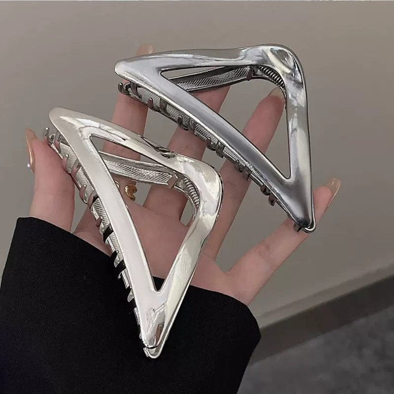 Geometrische Metall-Haarspange Brehn