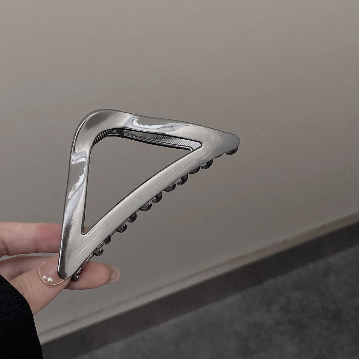 Geometrische Metall-Haarspange Brehn