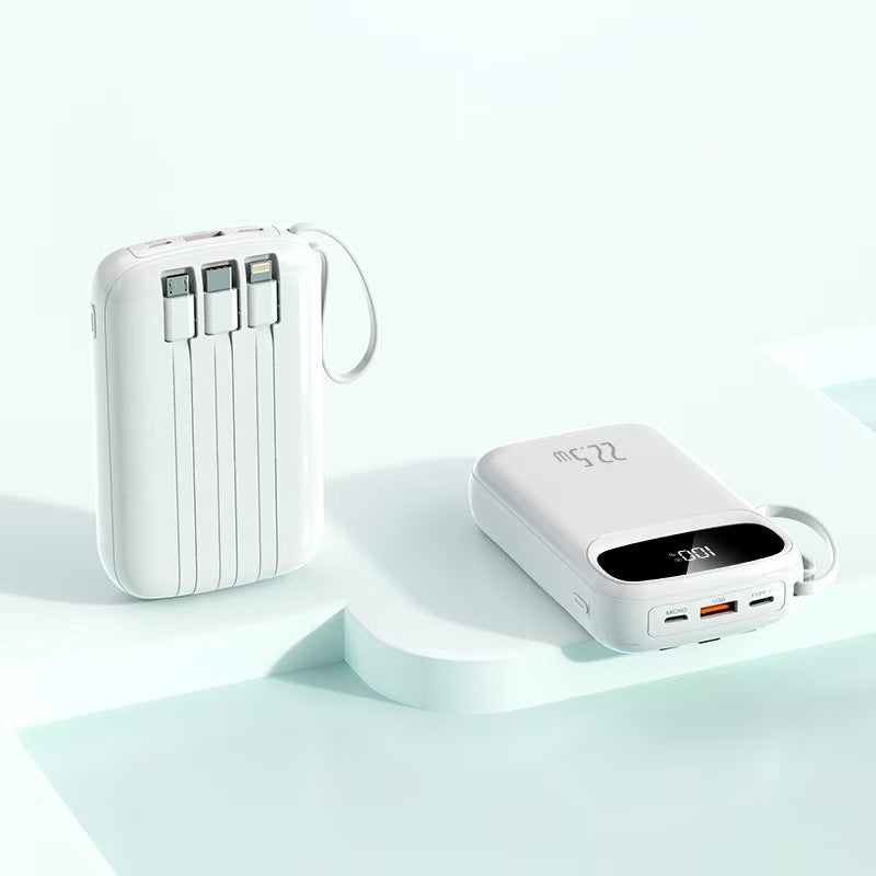 Multifunktionale Powerbank mit Eingebautem Lcd-Display Von Brehn