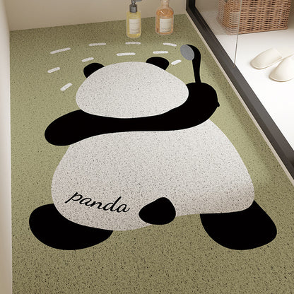 Niedlicher Cartoon Panda Badteppich