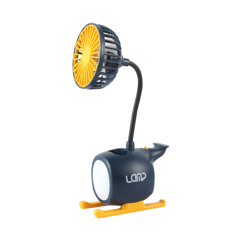 Damen multifunktionale USB-Tischlampe mit Ventilator Brehn