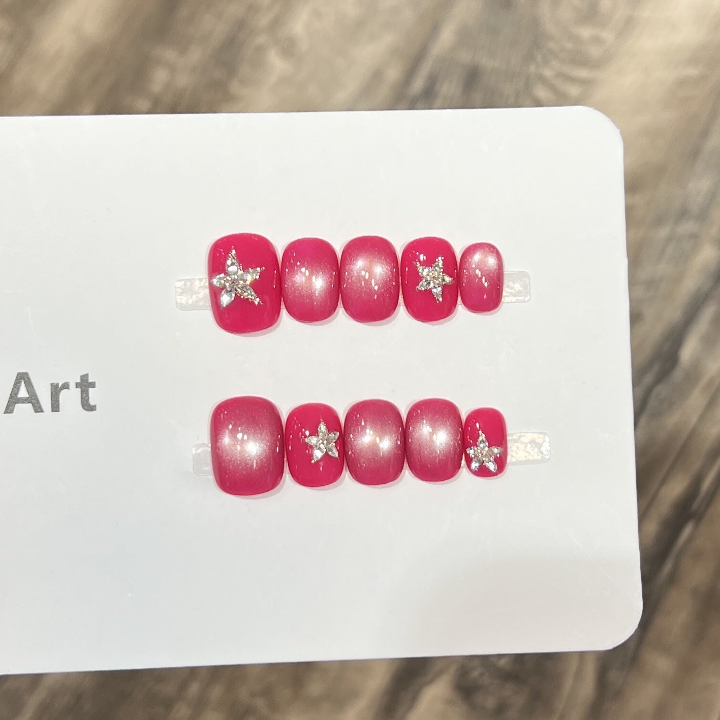 Glamorous Star-Accent Nail Tips Brehn