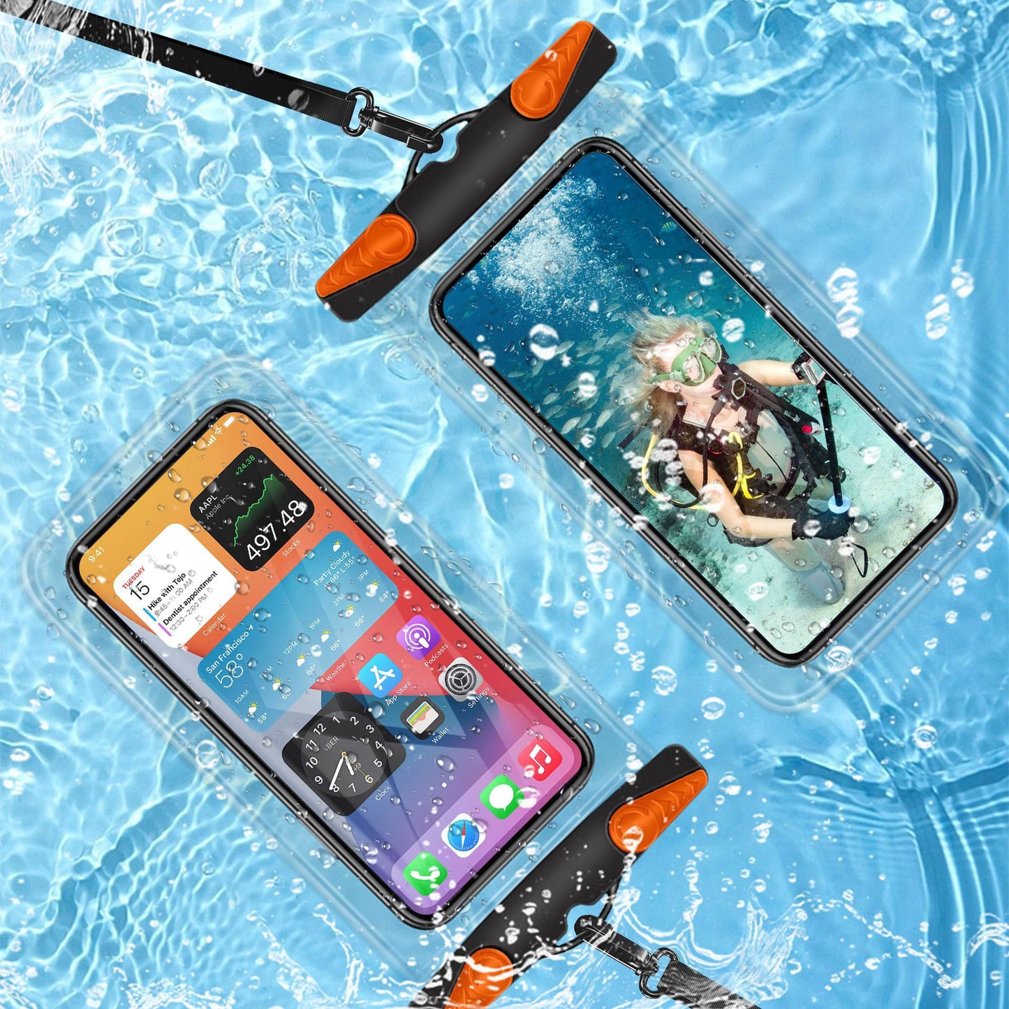Wasserdichte Smartphone-Umhängetasche Brehn