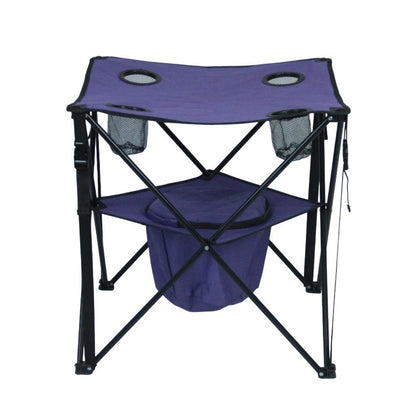Camping Tisch mit integrierten Getränkehaltern Brehn