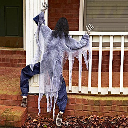 Creepy Kletternder Zombie Dekoration Brehn