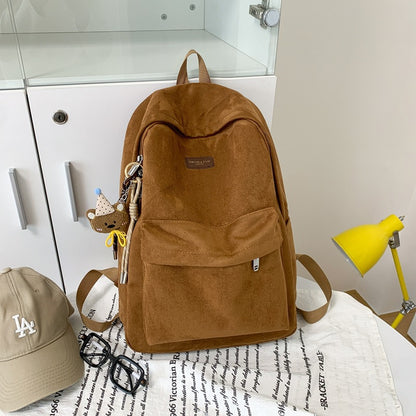 Stylische Wildleder-Rucksack Brehn