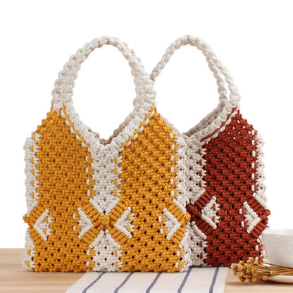 Handgefertigte Makramee-Tasche mit Stilvollem Design Brehn