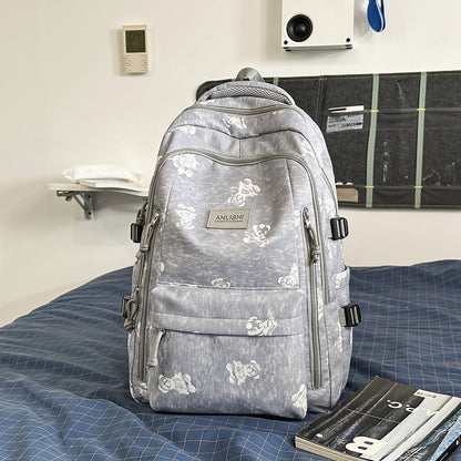 Stylische Blumenmuster-Rucksack Brehn