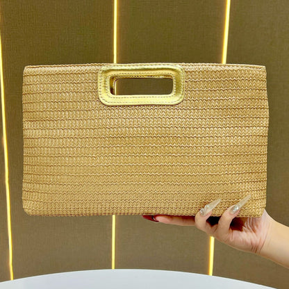 Woven Clutch Bag