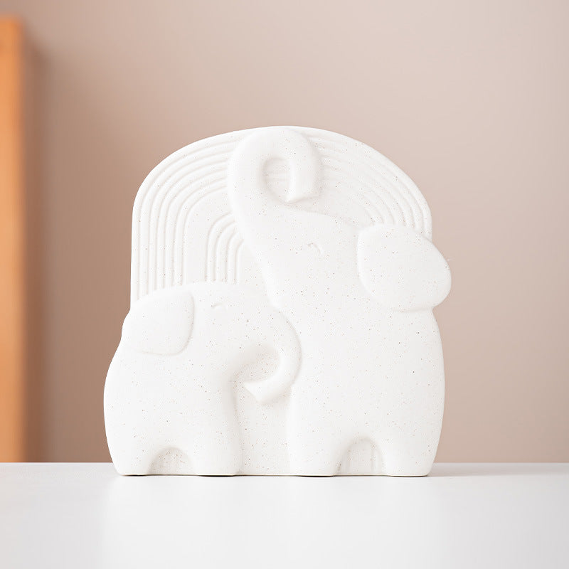 Künstlerische Elefantenförmige Dekorative Skulptur