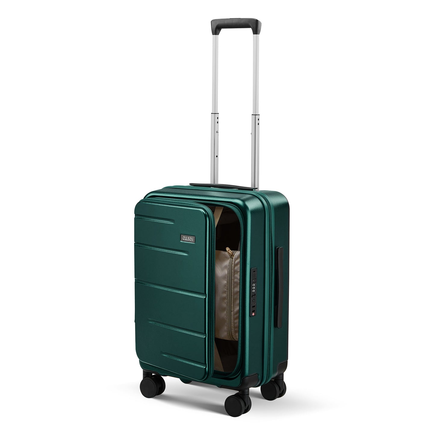 Unisex langlebiger Anti-Diebstahl Hartschalen Handgepäcktrolley Brehn