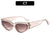 Vintage-inspirierte Cat-Eye-Sonnenbrille mit Strassbesatz