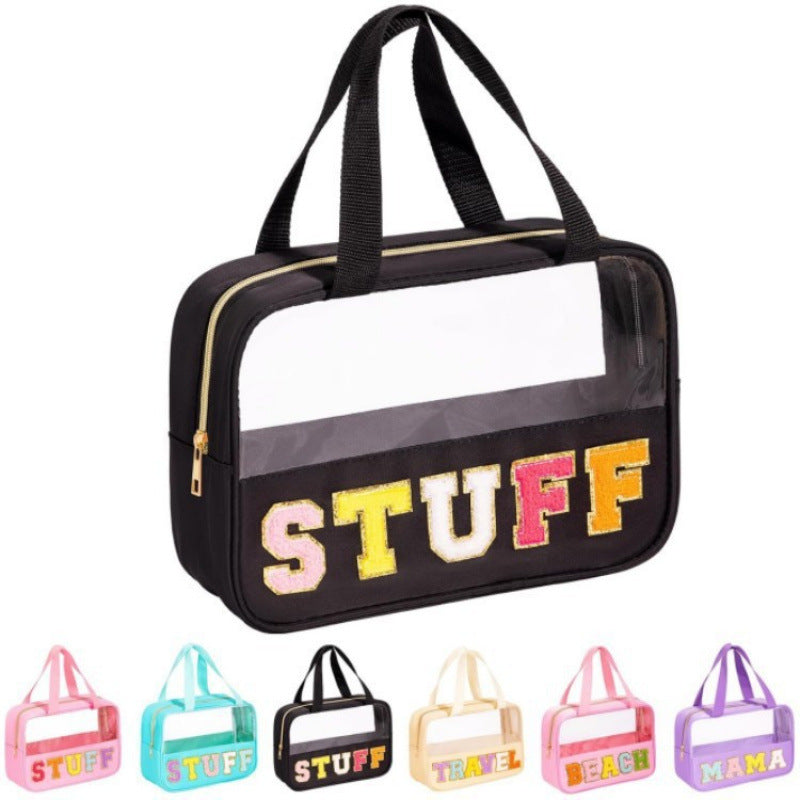 Kosmetik-Organizer Tasche mit Klarem Sichtfenster Brehn