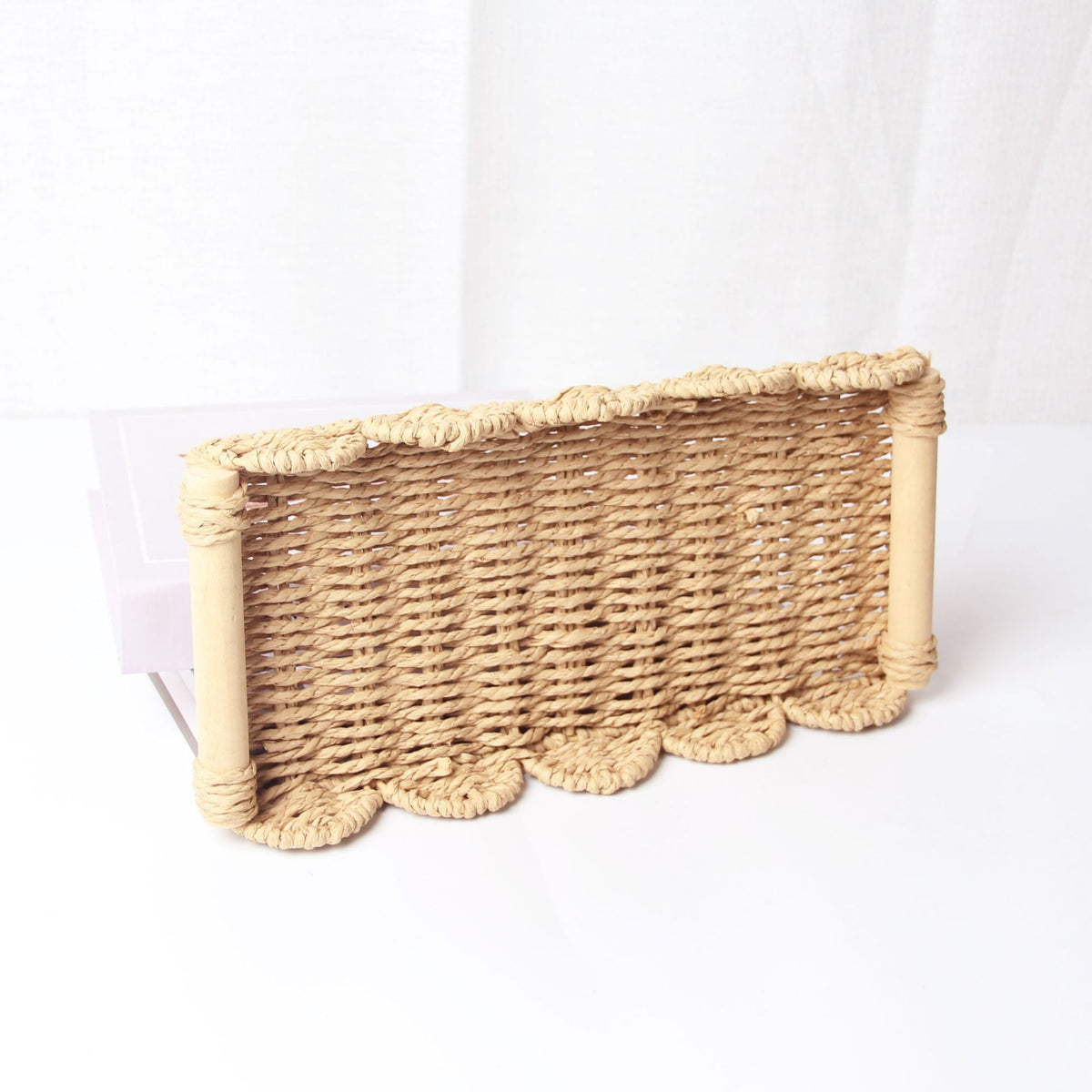 Dekoratives Woven Serviertablett