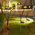 Solar LED Löwenzahn Gartensteckerlichter mit flexiblen Mehrkopf-Stielen und integriertem Solarpanel Brehn