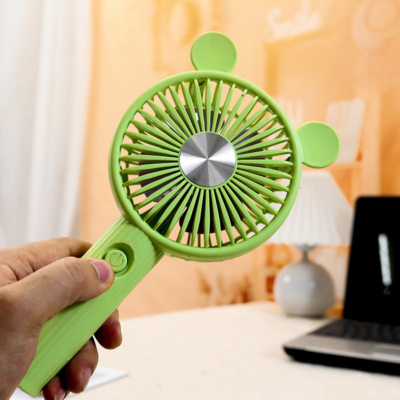Damen Tragbarer Mini Ventilator mit Tierohren Brehn