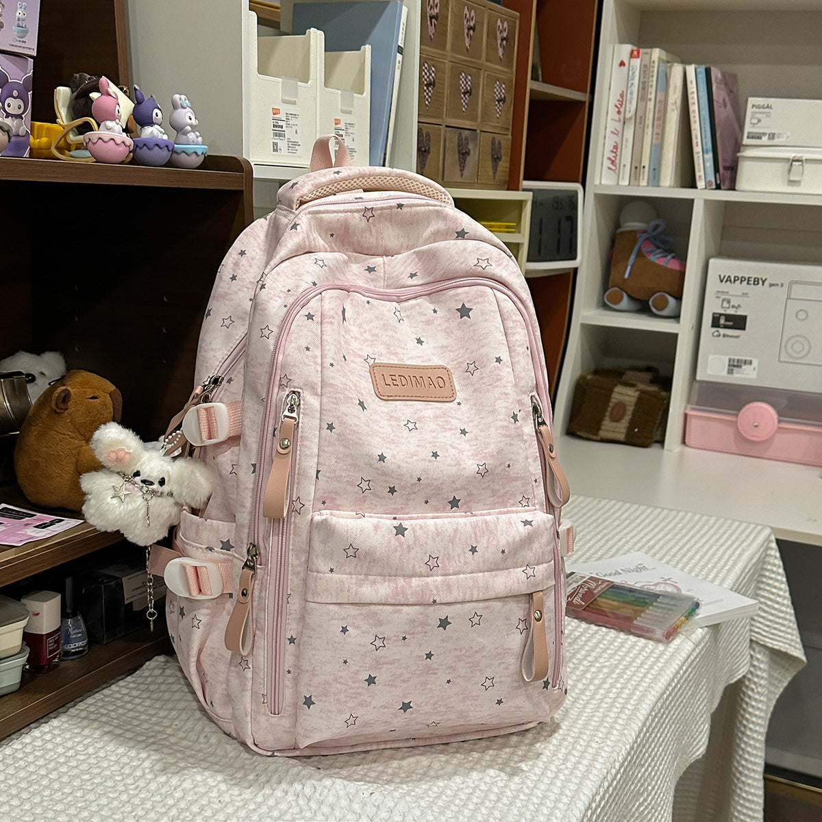 Stylischer Sternmuster-Rucksack Brehn 1791205059