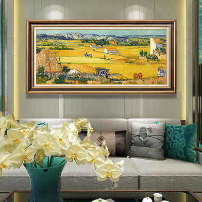 Szenische Berglandschaft Leinwandkunst