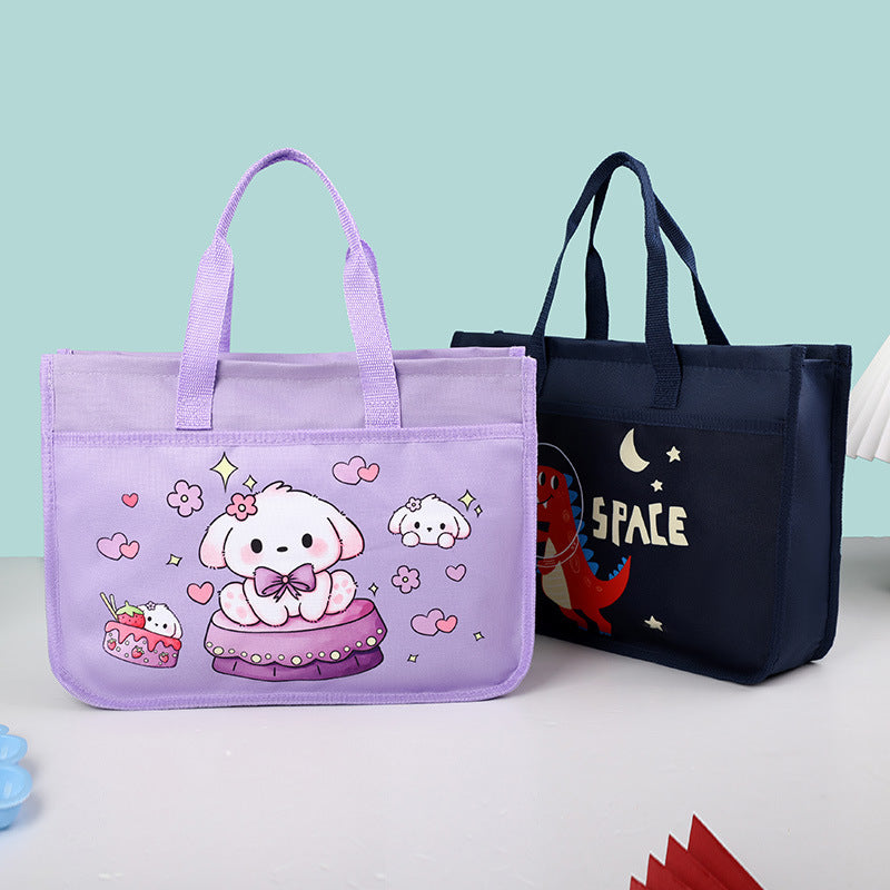 Kinder isolierte Lunch-Tasche mit süßem Cartoon-Bären Brehn