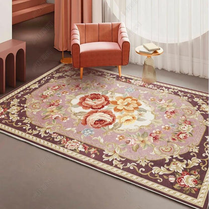 Vintage Floraler Teppich