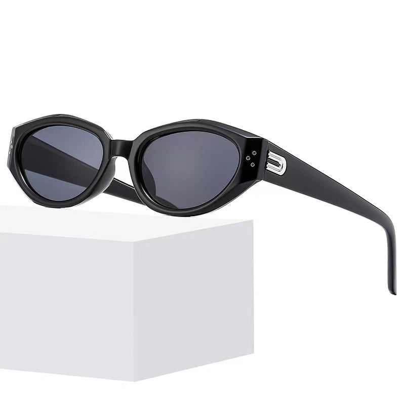 Damen modische Retro-Sonnenbrille im Cat Eye Stil Brehn