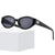 Damen modische Retro-Sonnenbrille im Cat Eye Stil Brehn